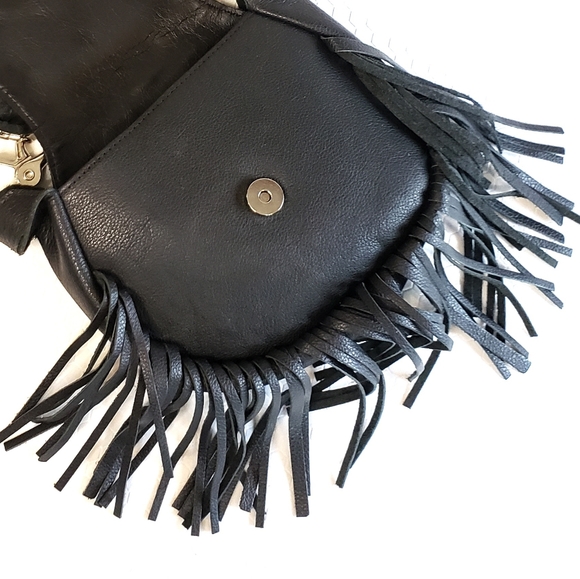 Vintage Leather Betty Boop Motorcycle Belt Bag - Picture 3 of 9